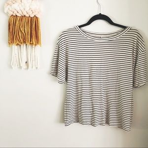 Breton Stripe Short Sleeve Top